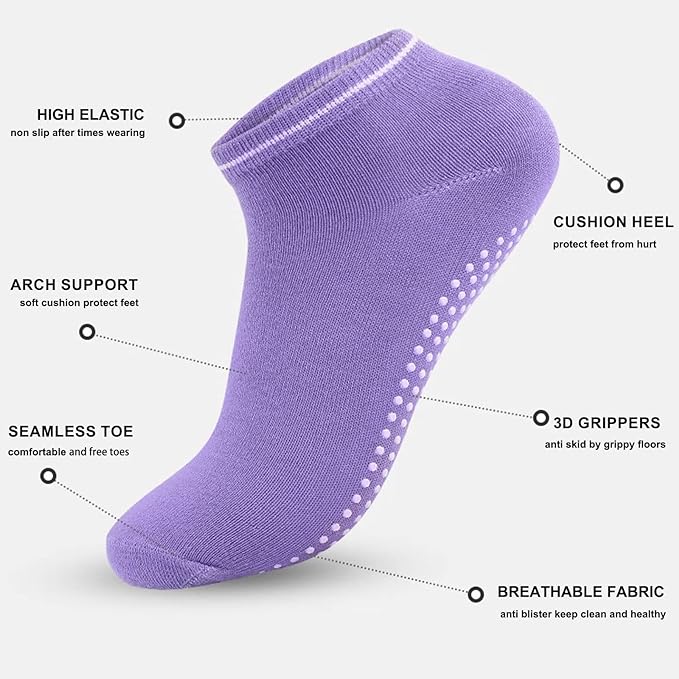 Yoga & Pilates Grip Socks