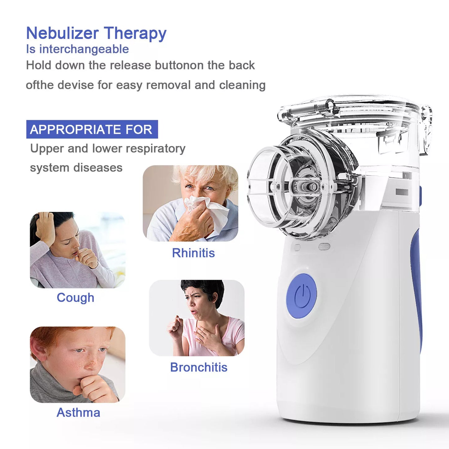 BreathEase Portable Nebulizer