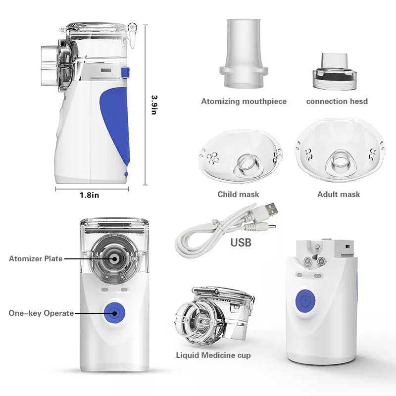 BreathEase Portable Nebulizer