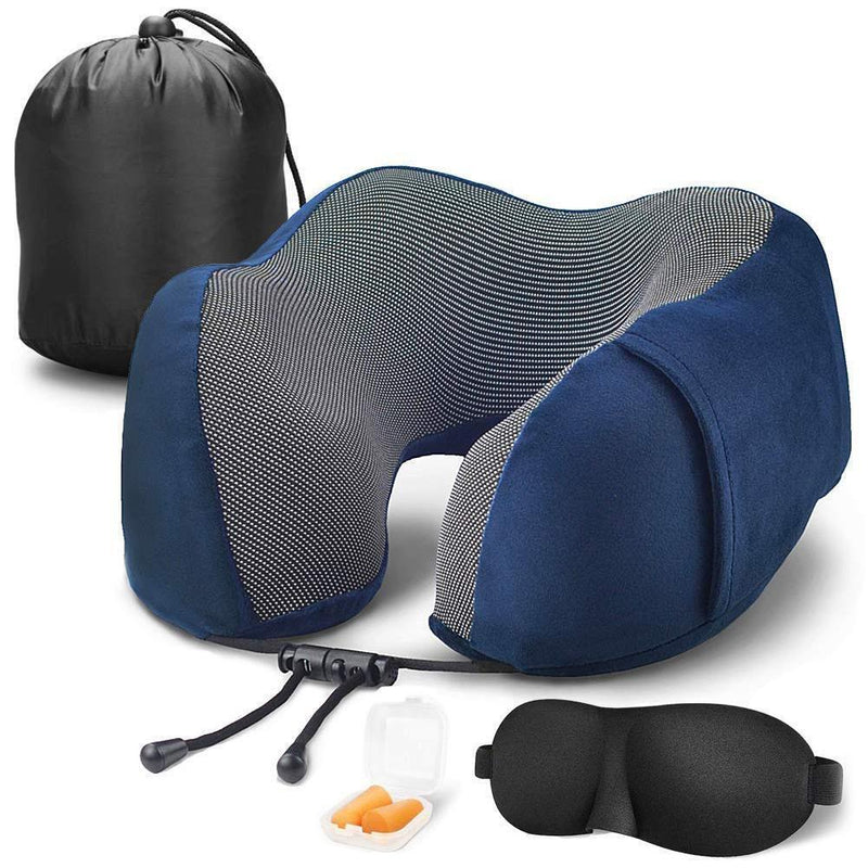 Travel Bundle - 360° Neck Support Travel Pillow